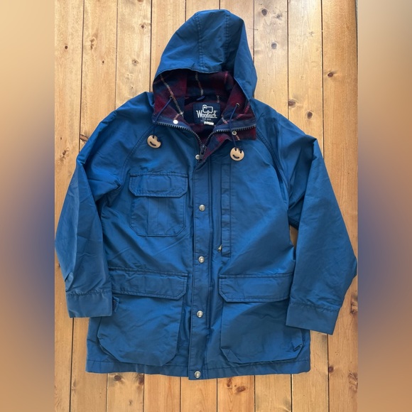 Woolrich Jackets & Coats Woolrich Parka Jacket Plaid Wool Lining